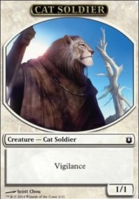 (image for) Cat Soldier Token